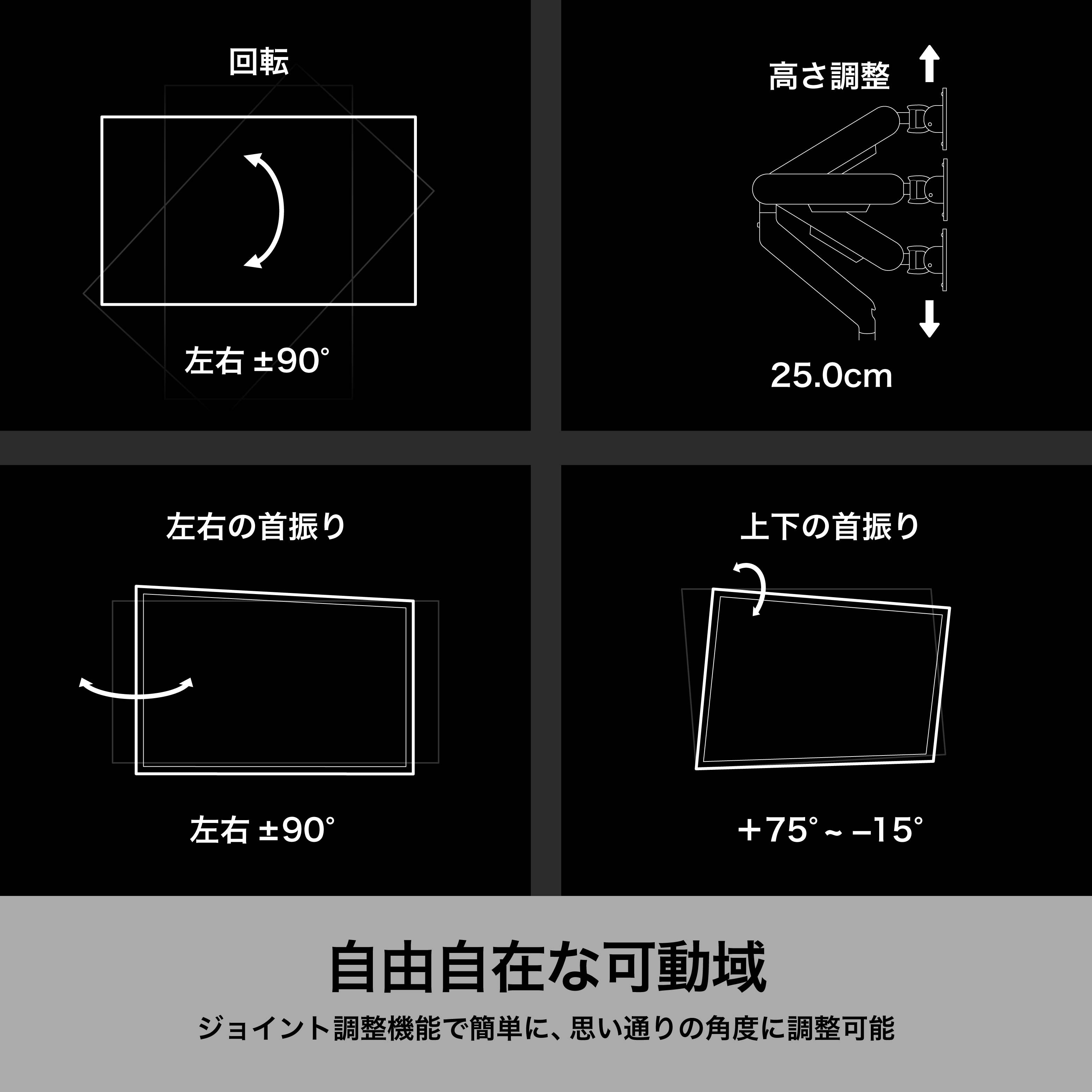 GRAPHT Monitor Arm - Aero M9C thumbnail 9