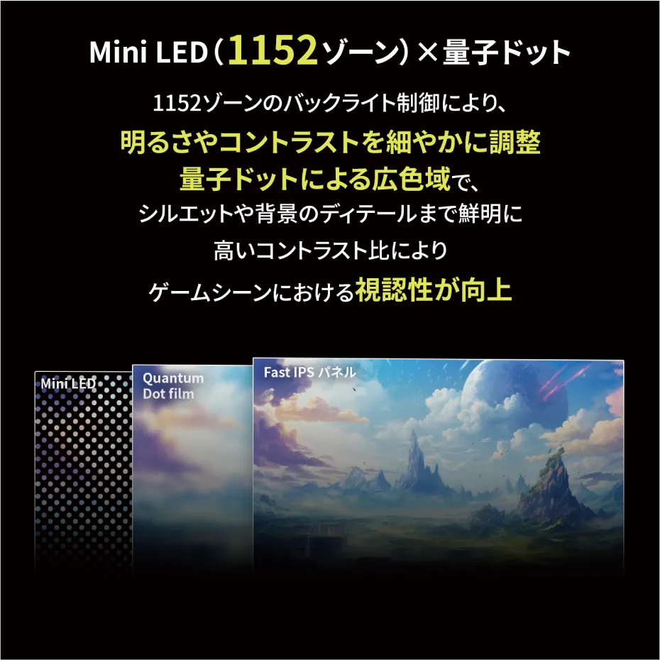 【予約受付中】THE SHOOTER - Gaming Monitor 27” Essential ゲーミングモニター 3年保証 thumbnail 8