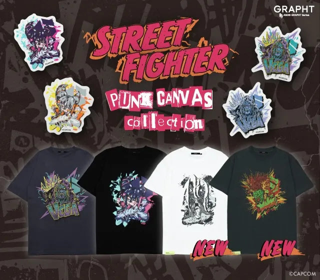 ストリートファイター GRAPHT Art Series「パンクキャンバスコレクション」