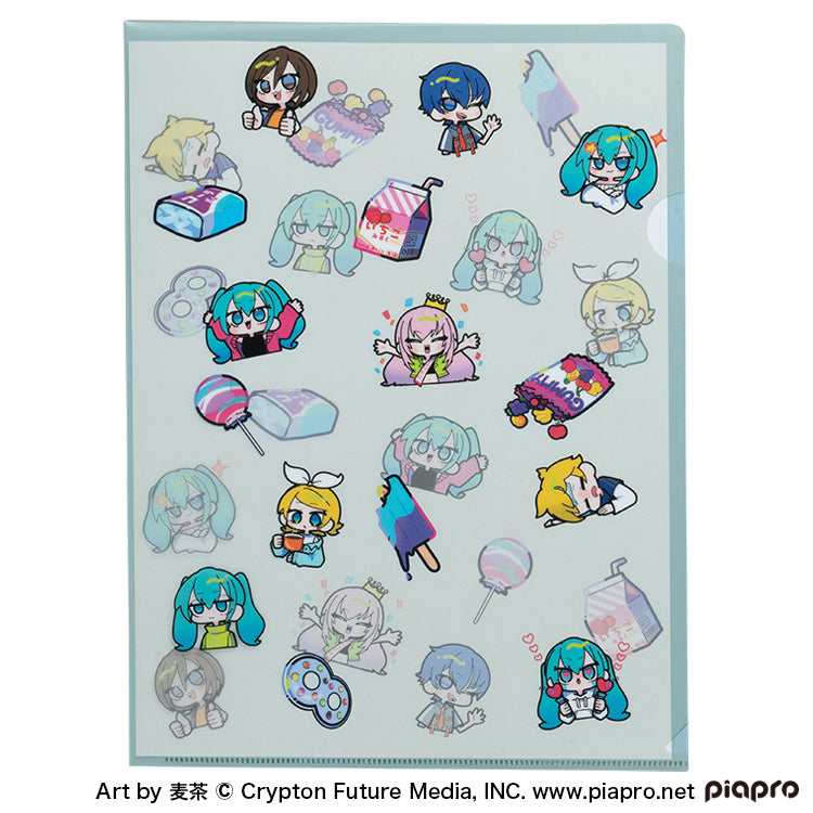 【予約受付中】初音ミク クリアファイル 2枚セット (初音ミク Art by 麦茶) thumbnail 5