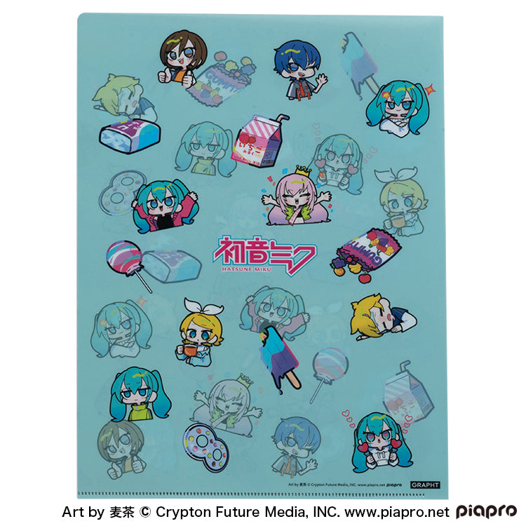 【予約受付中】初音ミク クリアファイル 2枚セット (初音ミク Art by 麦茶) thumbnail 8