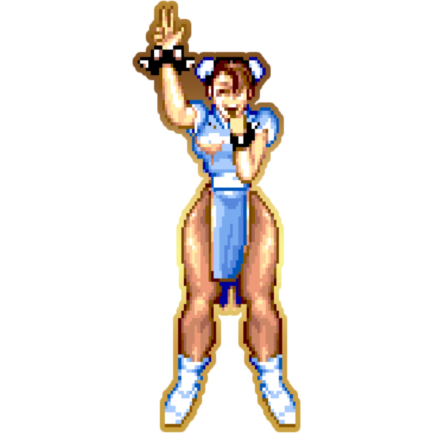 【予約受付中】【全10種】ストリートファイター 勝利ポーズ SF2 キャラクターエナメルピンバッジ thumbnail 8