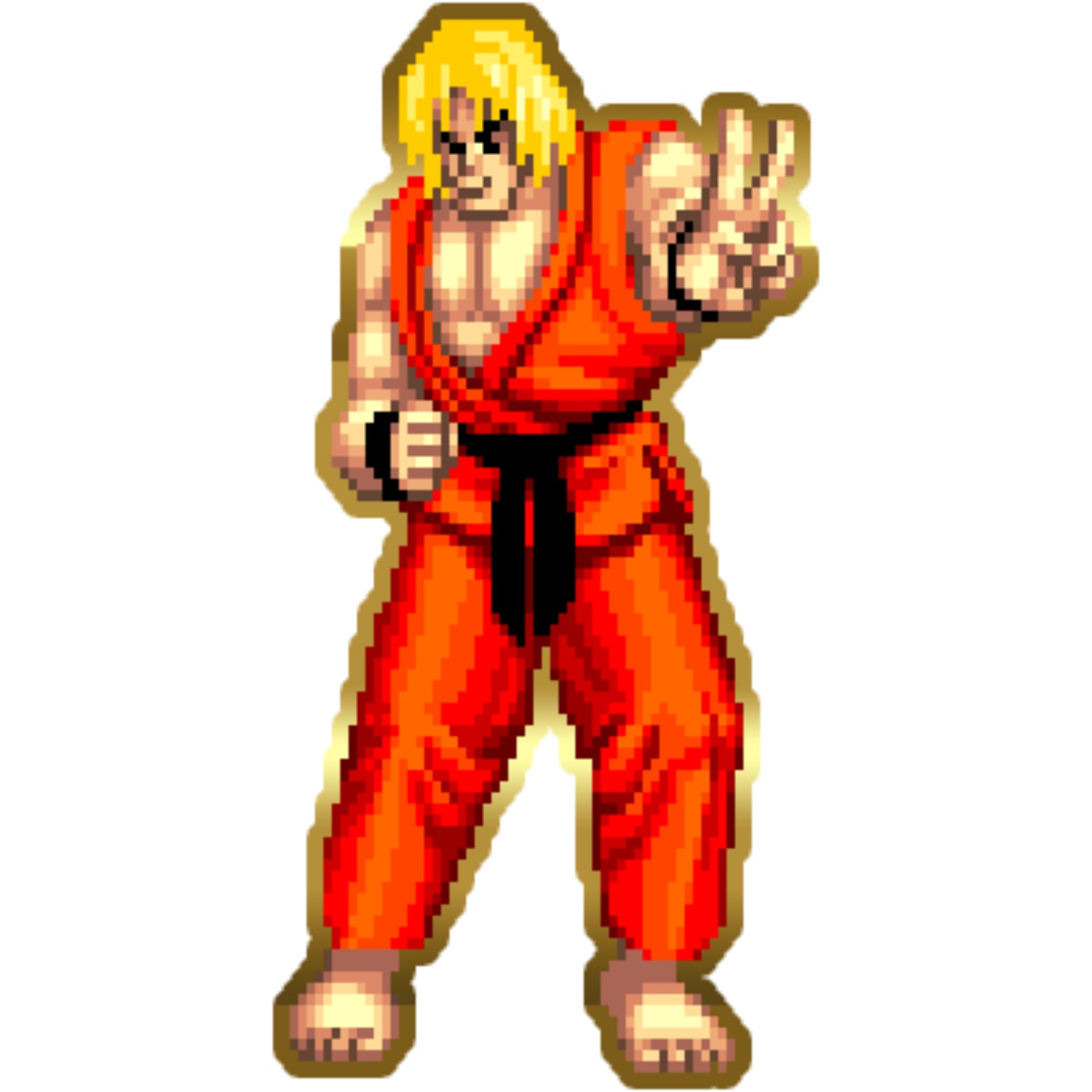 【予約受付中】【全10種】ストリートファイター 勝利ポーズ SF2 キャラクターエナメルピンバッジ thumbnail 4