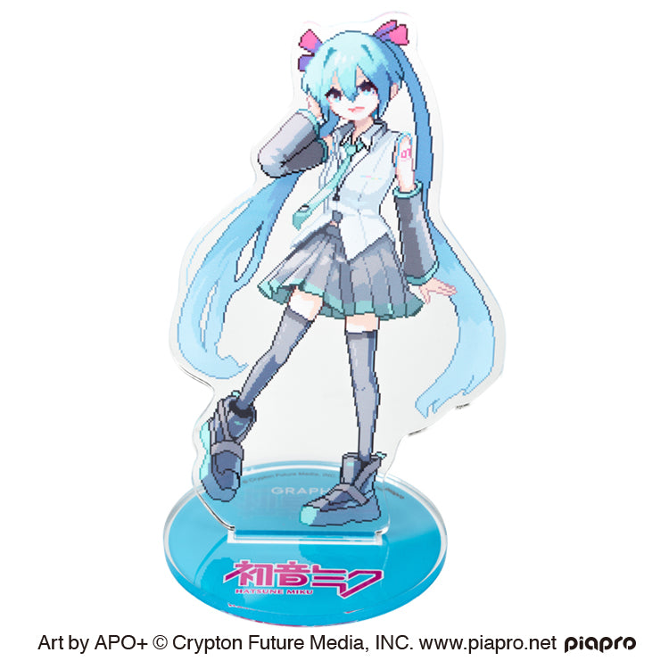 【予約受付中】初音ミク アクリルスタンド Art by APO＋　※初音ミクコラボグッズ 税込5,000円以上で基本送料無料 thumbnail 2