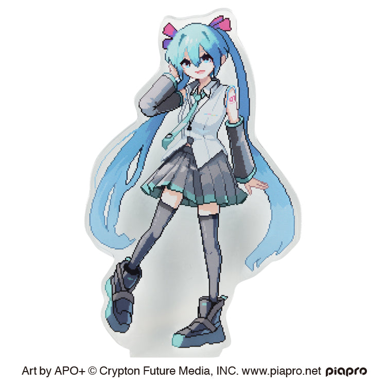 【予約受付中】初音ミク アクリルスタンド Art by APO＋　※初音ミクコラボグッズ 税込5,000円以上で基本送料無料 thumbnail 1