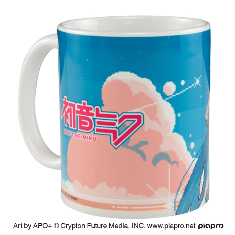 【予約受付中】初音ミク マグカップ Art by APO＋　※初音ミクコラボグッズ 税込5,000円以上で基本送料無料 thumbnail 4