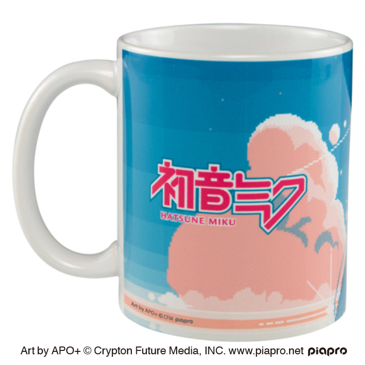 【予約受付中】初音ミク マグカップ Art by APO＋　※初音ミクコラボグッズ 税込5,000円以上で基本送料無料 thumbnail 3