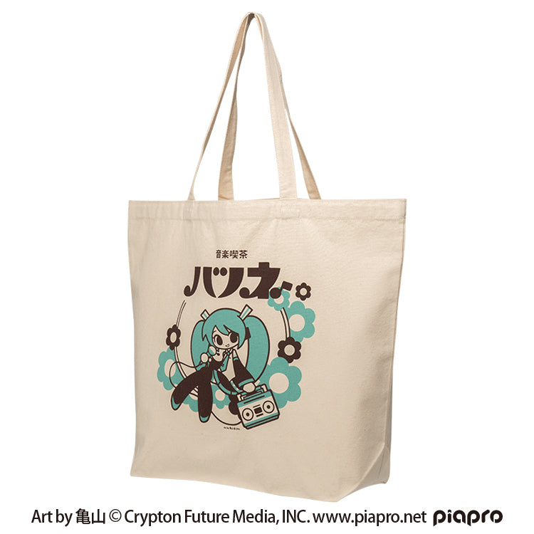 【予約受付中】初音ミク ビッグトートバッグ (初音ミク Art by 亀山 ラジカセ) thumbnail 3