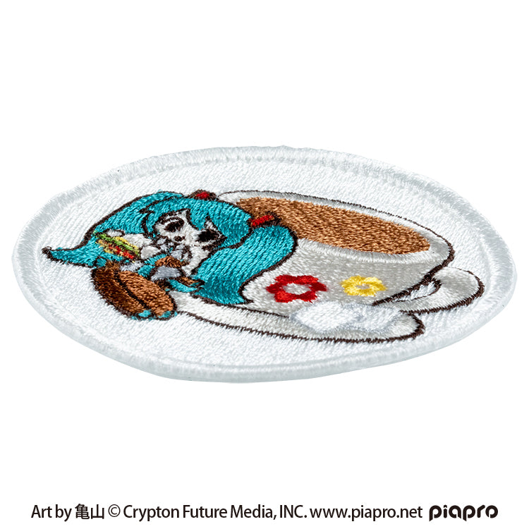 【予約受付中】初音ミク 刺繍ワッペン 3個セット (初音ミク Art by 亀山) thumbnail 4
