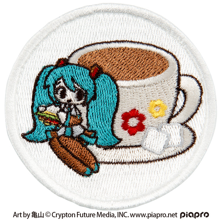 【予約受付中】初音ミク 刺繍ワッペン 3個セット (初音ミク Art by 亀山) thumbnail 2