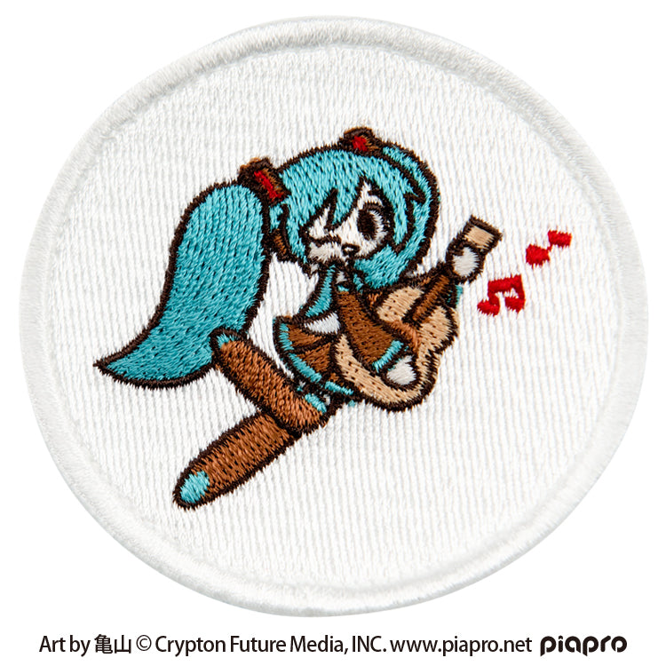 【予約受付中】初音ミク 刺繍ワッペン 3個セット (初音ミク Art by 亀山) thumbnail 7
