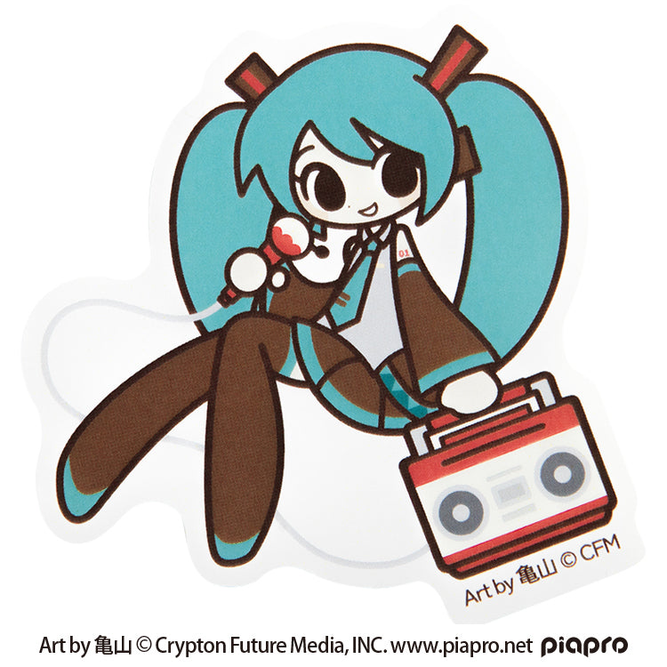 【予約受付中】初音ミク ステッカーセット (初音ミク Art by 亀山) thumbnail 2