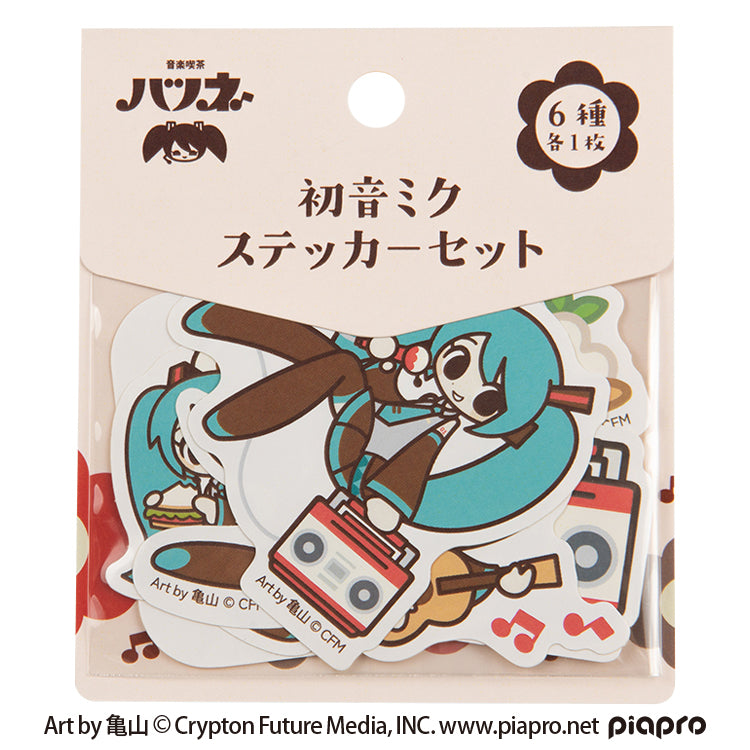 【予約受付中】初音ミク ステッカーセット (初音ミク Art by 亀山) thumbnail 8