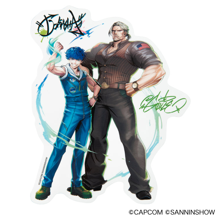 【予約受付中】ドンピシャ×ガイル トラベルビッグステッカー (ドンピシャ×ガイル Ver.0)