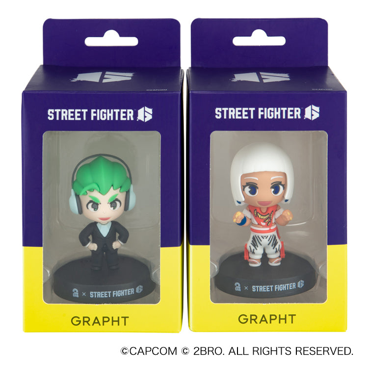 【予約受付中】2BRO.×ストリートファイター 6 モニターマスコット (おついち×エレナ) 2体セット thumbnail 14