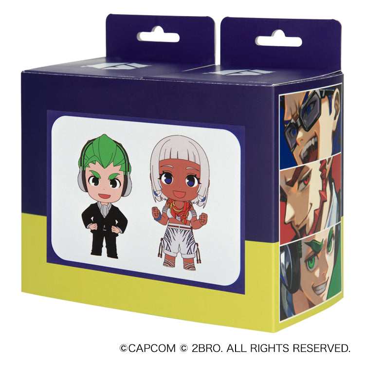 【予約受付中】2BRO.×ストリートファイター 6 モニターマスコット (おついち×エレナ) 2体セット thumbnail 15