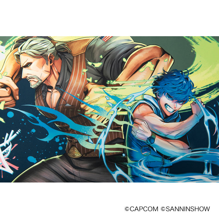 【予約受付中】ドンピシャ×ガイル デスクマット (ドンピシャ×ガイル Ver.1) thumbnail 2