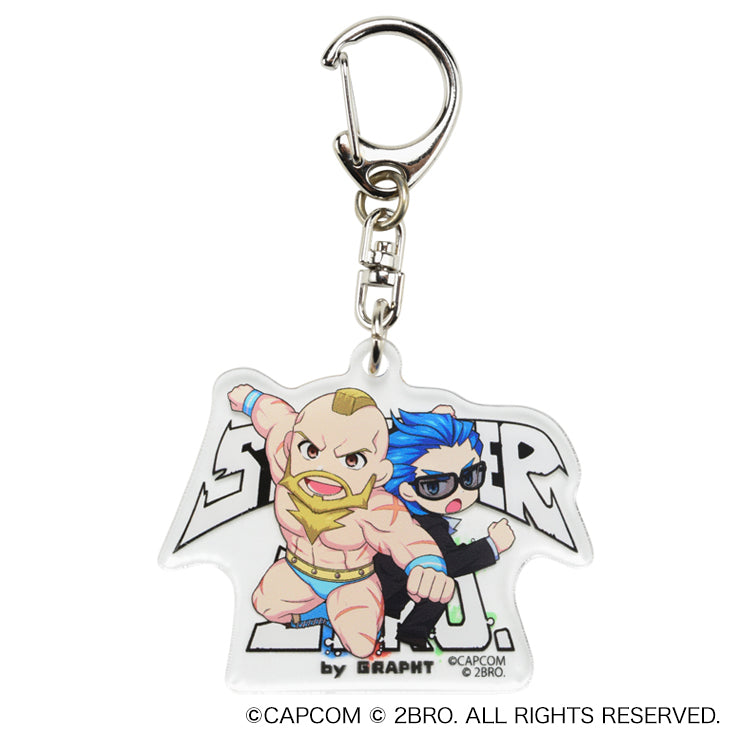 【予約受付中】2BRO.×ストリートファイター 6 アクリルキーホルダー (兄者×ザンギエフ)