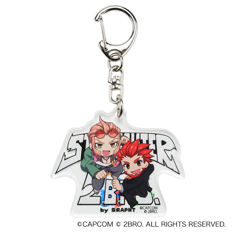 【予約受付中】2BRO.×ストリートファイター 6 アクリルキーホルダー (弟者×マリーザ) thumbnail 1
