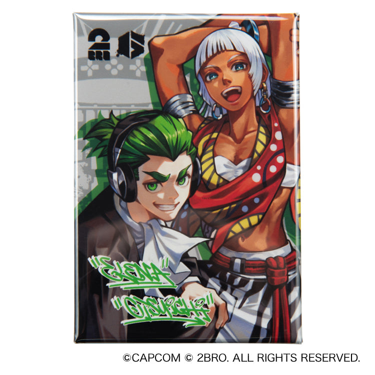 【予約受付中】2BRO.×ストリートファイター 6 スクエアマグネットセット (2BRO.×ストリートファイター 6) thumbnail 6