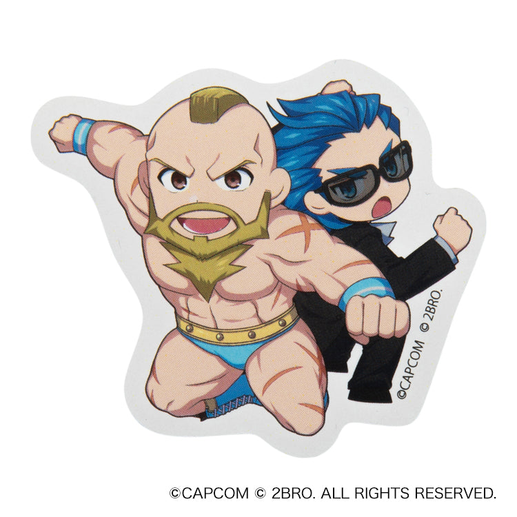 【予約受付中】2BRO.×ストリートファイター 6 ステッカーセット (2BRO.×ストリートファイター 6) thumbnail 3