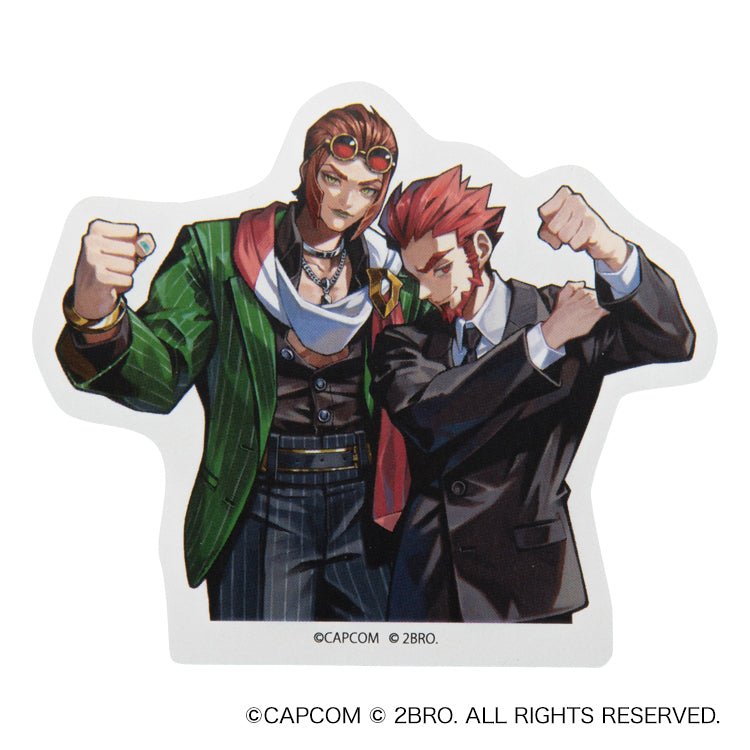 【予約受付中】2BRO.×ストリートファイター 6 ステッカーセット (2BRO.×ストリートファイター 6) thumbnail 4