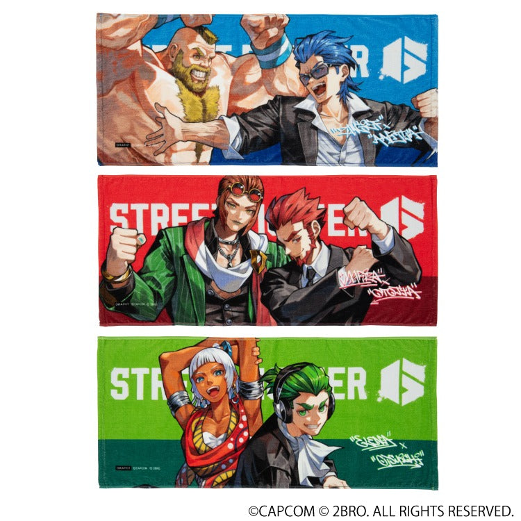 【予約受付中】2BRO.×ストリートファイター 6 サポータータオル