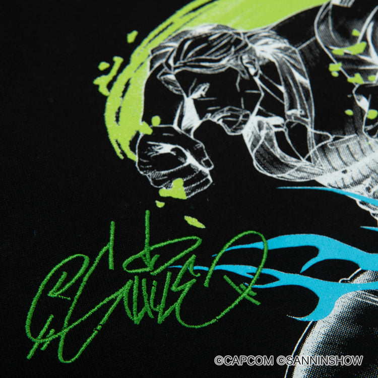 【予約受付中】ドンピシャ×ガイル パーカー (ドンピシャ×ガイル Ver.1) ブラック thumbnail 11