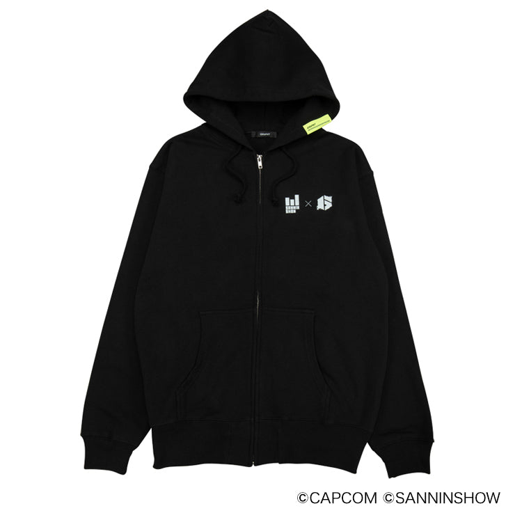 【予約受付中】ドンピシャ×ガイル パーカー (ドンピシャ×ガイル Ver.1) ブラック