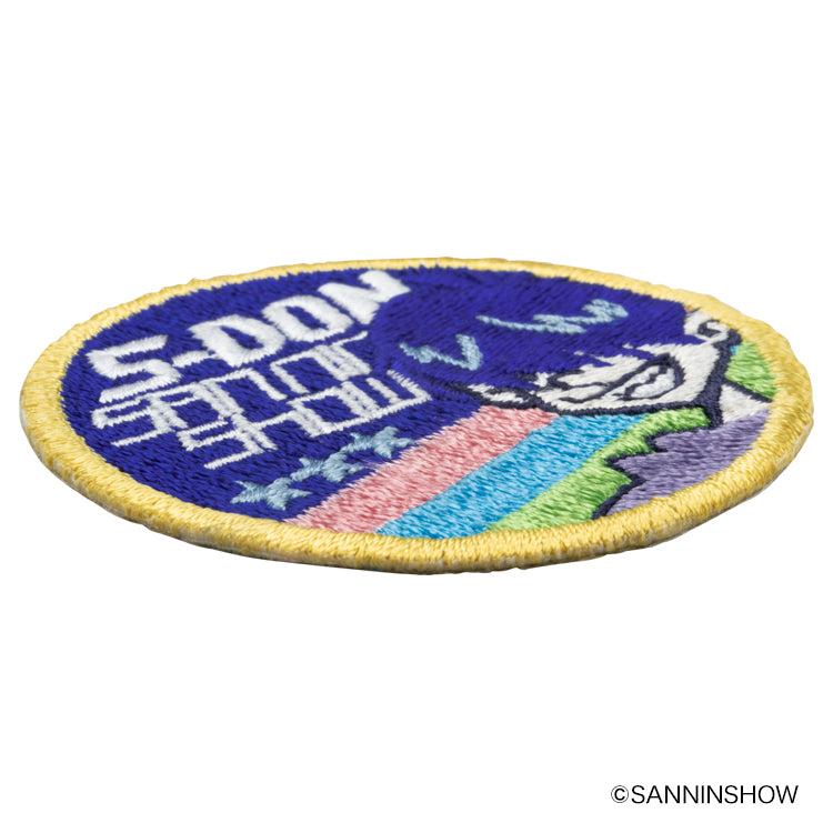 【予約受付中】ドンピシャ×GRAPHT 刺繍ステッカー (ドンピシャ A) thumbnail 2