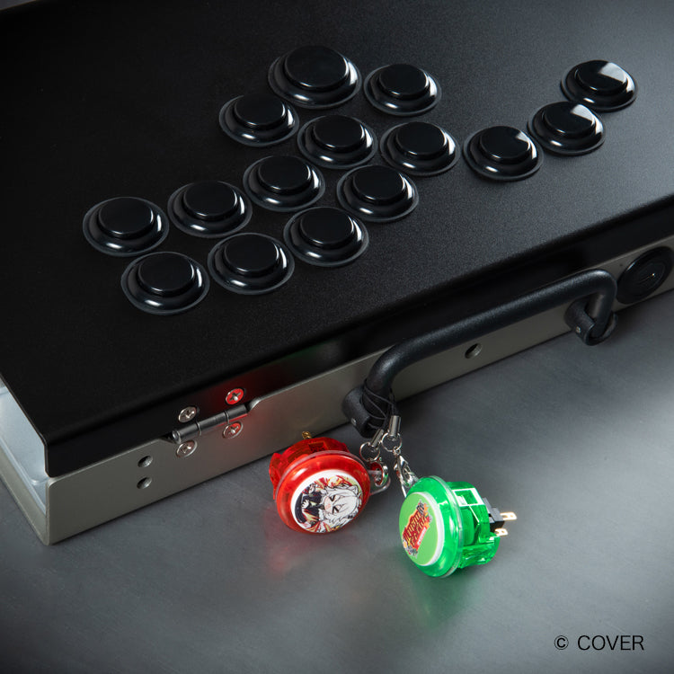 【予約商品】獅白ぼたんとクリスマス闘NightⅡ 30Φアケコンボタン thumbnail 10