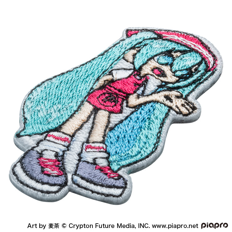 【予約受付中】初音ミク 刺繍ステッカー (初音ミク Art by 麦茶 初音ミク/鏡音リン/鏡音レン/巡音ルカ/MEIKO/KAITO) thumbnail 8