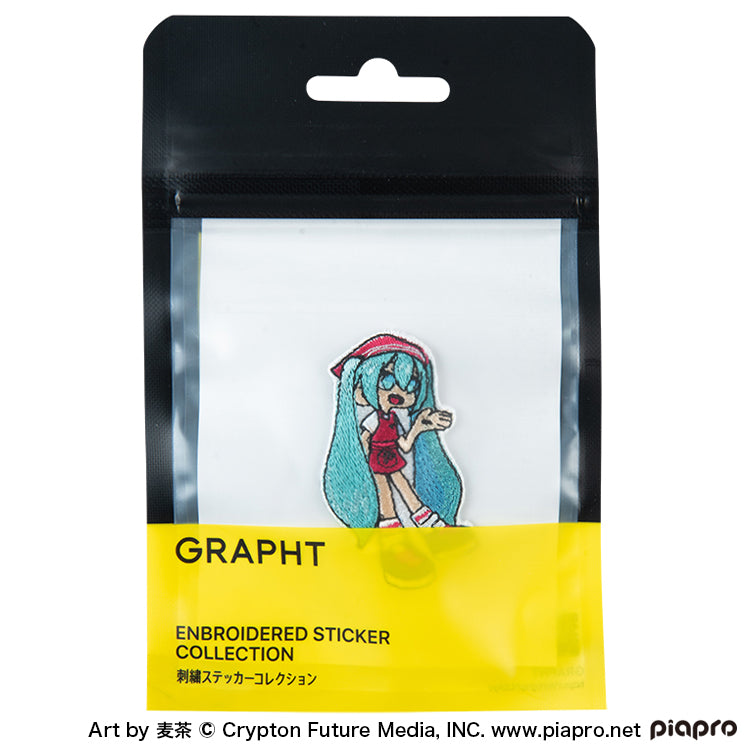 【予約受付中】初音ミク 刺繍ステッカー (初音ミク Art by 麦茶 初音ミク/鏡音リン/鏡音レン/巡音ルカ/MEIKO/KAITO) thumbnail 14