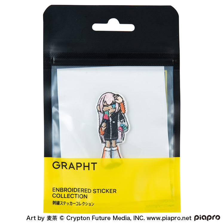 【予約受付中】初音ミク 刺繍ステッカー (初音ミク Art by 麦茶 初音ミク/鏡音リン/鏡音レン/巡音ルカ/MEIKO/KAITO) thumbnail 17