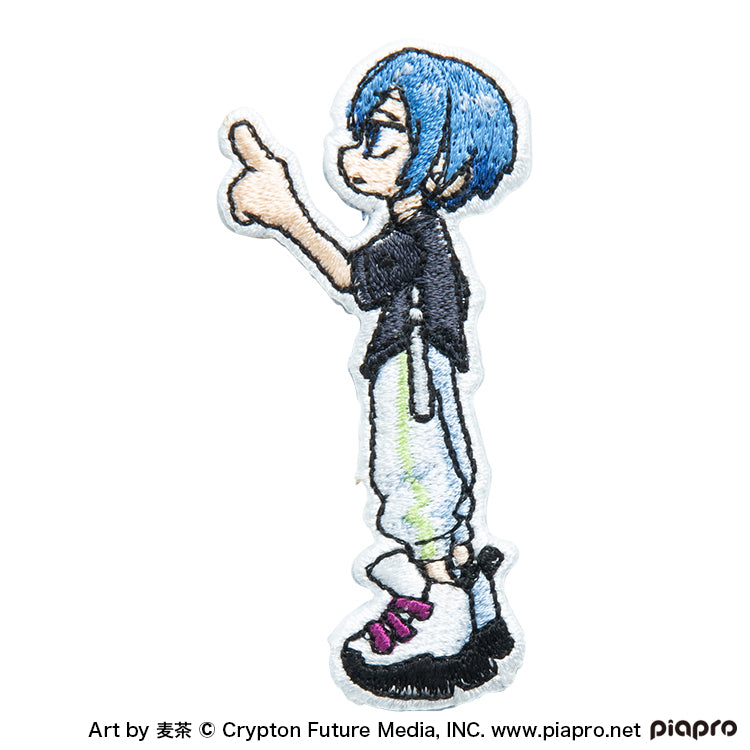 【予約受付中】初音ミク 刺繍ステッカー (初音ミク Art by 麦茶 初音ミク/鏡音リン/鏡音レン/巡音ルカ/MEIKO/KAITO) thumbnail 7