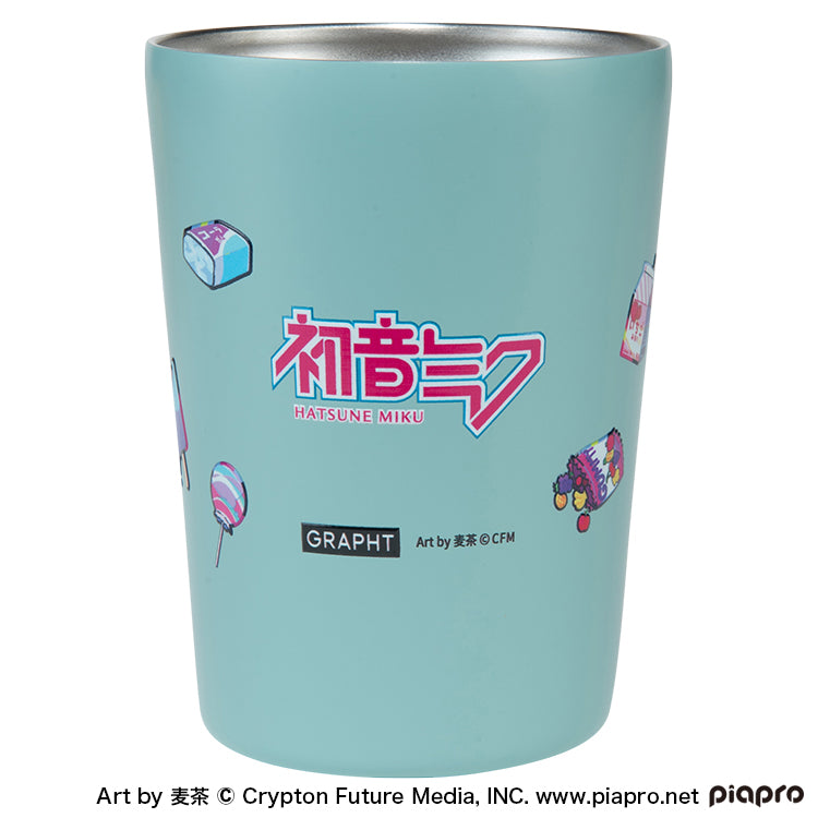 【予約受付中】初音ミク ステンレスサーモタンブラー (初音ミク Art by 麦茶) 380ml thumbnail 3