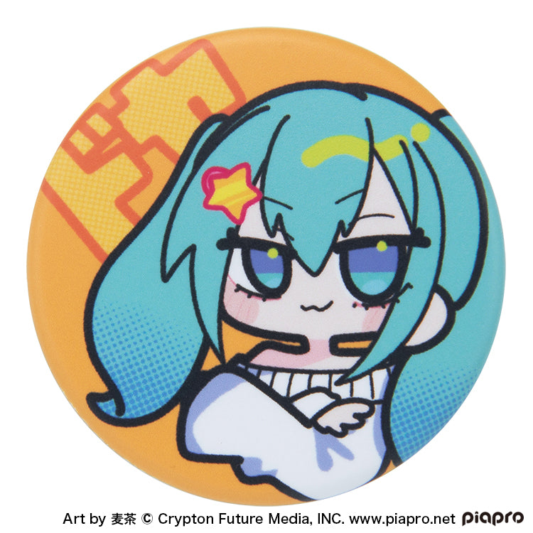 【予約受付中】【コンプリートセット全9種】初音ミク トレーディング缶バッジ (初音ミク Art by 麦茶) 9個入り thumbnail 7