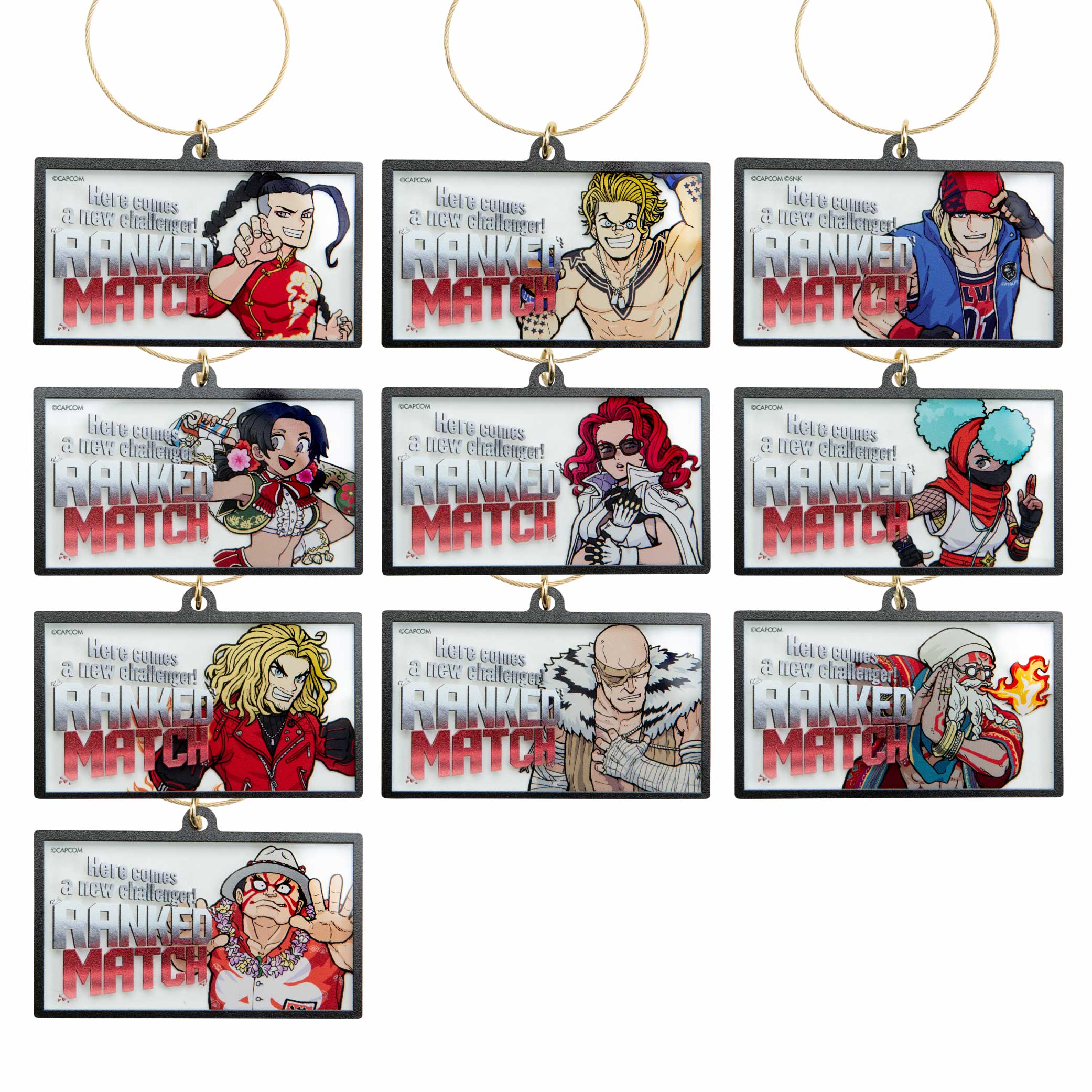 【予約受付中】【コンプリートセットvol.1～vol.3 (各10種)】ストリートファイター トレーディングアクリルキーホルダー (ストリートファイター6 YEAR3) thumbnail 9
