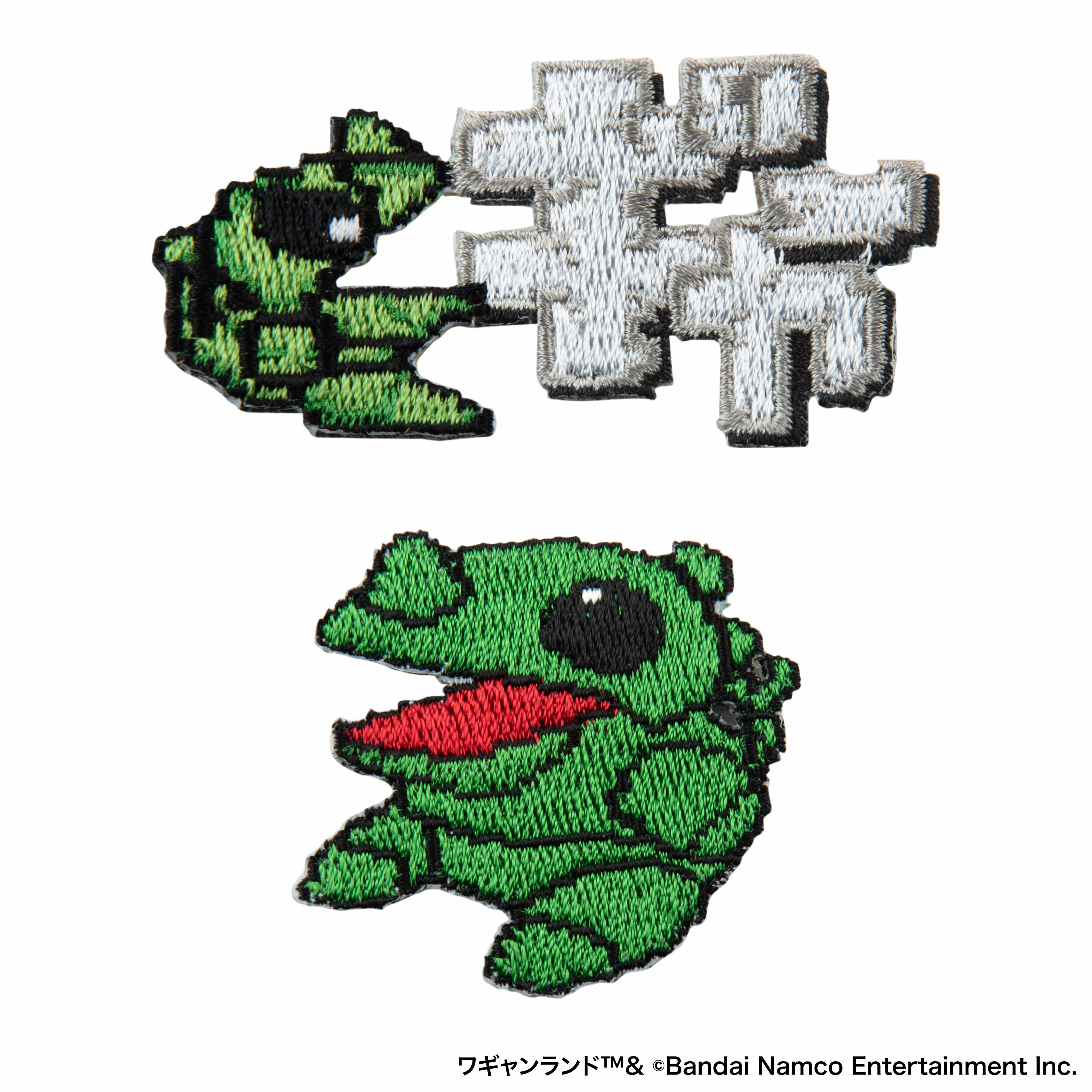 【予約受付中】ワギャンランド 刺繍ステッカー (ワギャンランド ワギャン・ワギャン&「ギャー」)