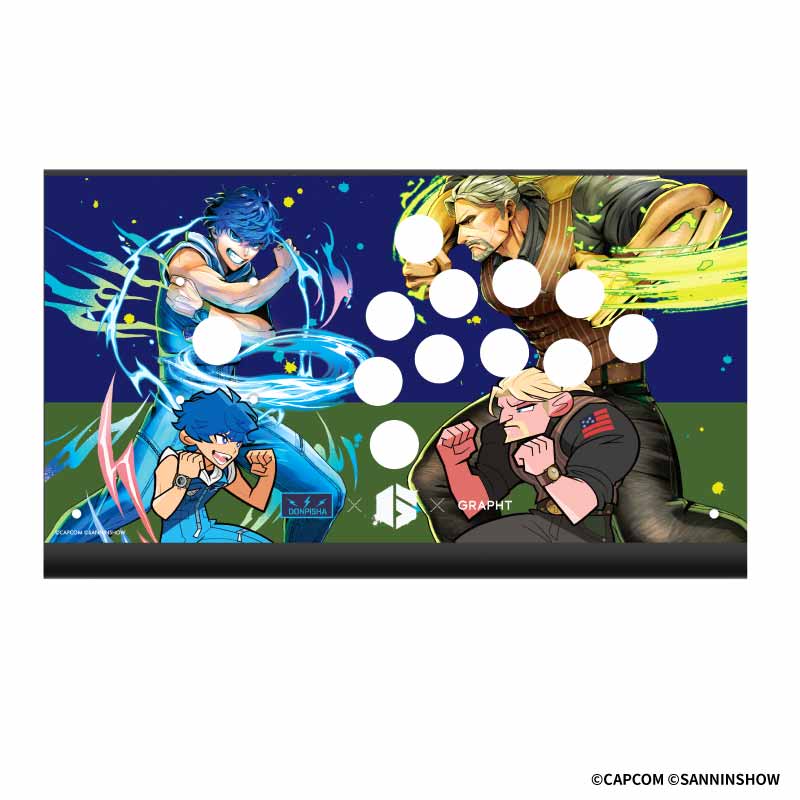 【予約受付中】iO Top Panel ドンピシャ×ガイル Edition（レバー・レバーレス） thumbnail 2