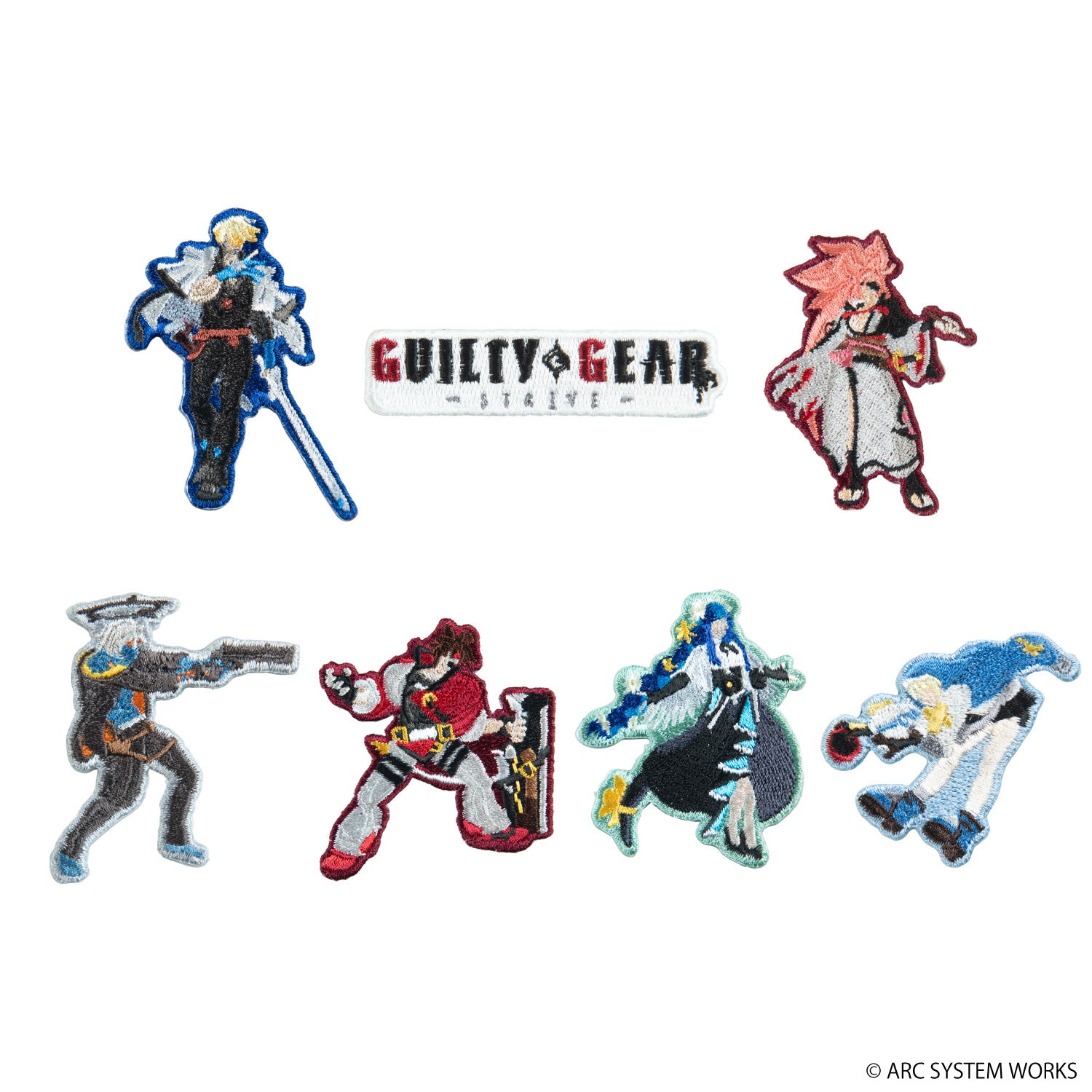 GUILTY GEAR 刺繍ステッカー (GUILTY GEAR -STRIVE- )