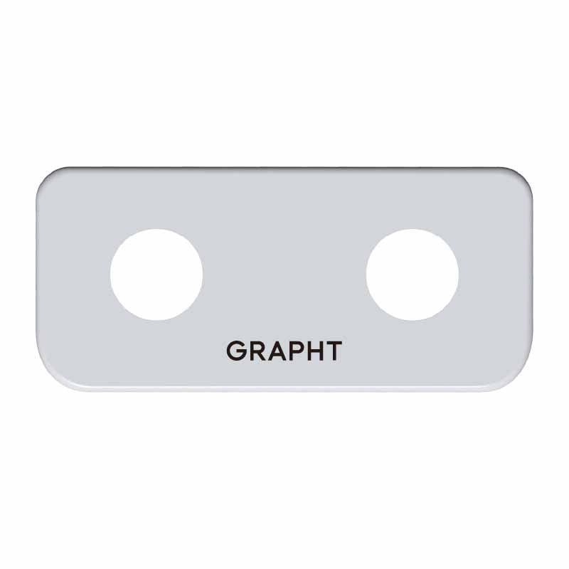 【予約受付中】GRAPHT Dual Monitor Arm Cover for Aero (White/Black) thumbnail 10