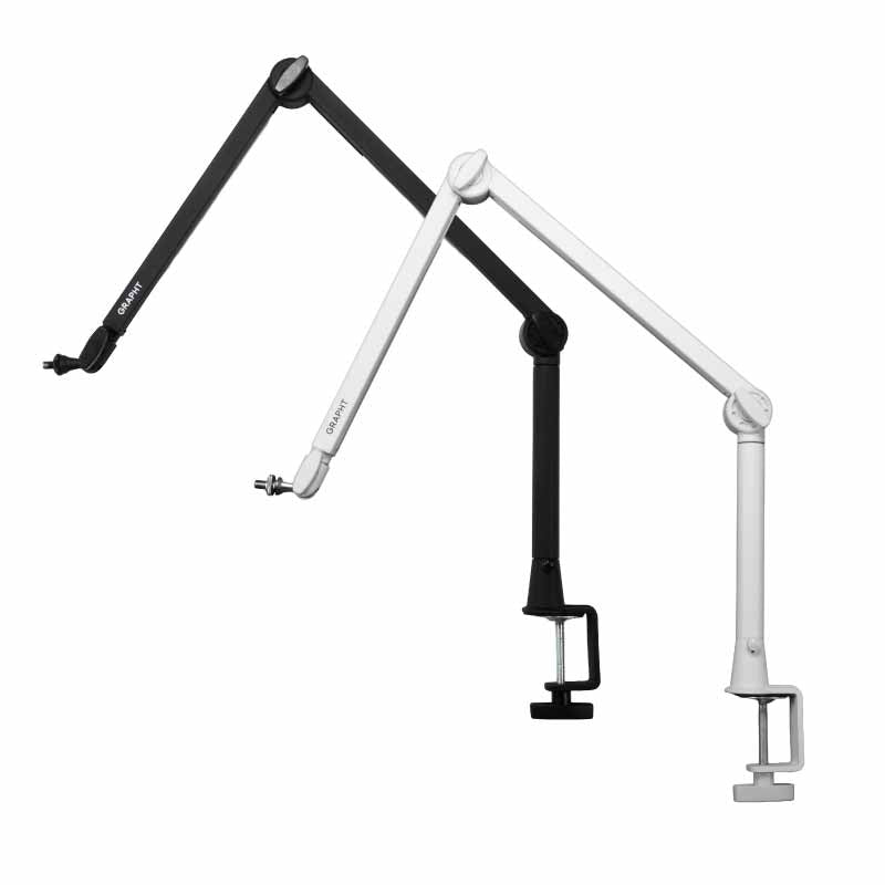 【予約受付中】GRAPHT Over Monitor Microphone Arm (Black/Pure White)　マイクアーム