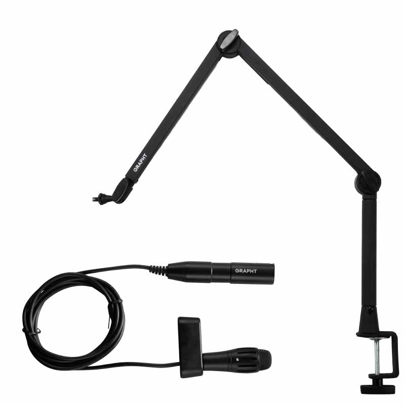 【予約受付中】GRAPHT Over Monitor Microphone Arm (Black/Pure White)　マイクアーム thumbnail 13