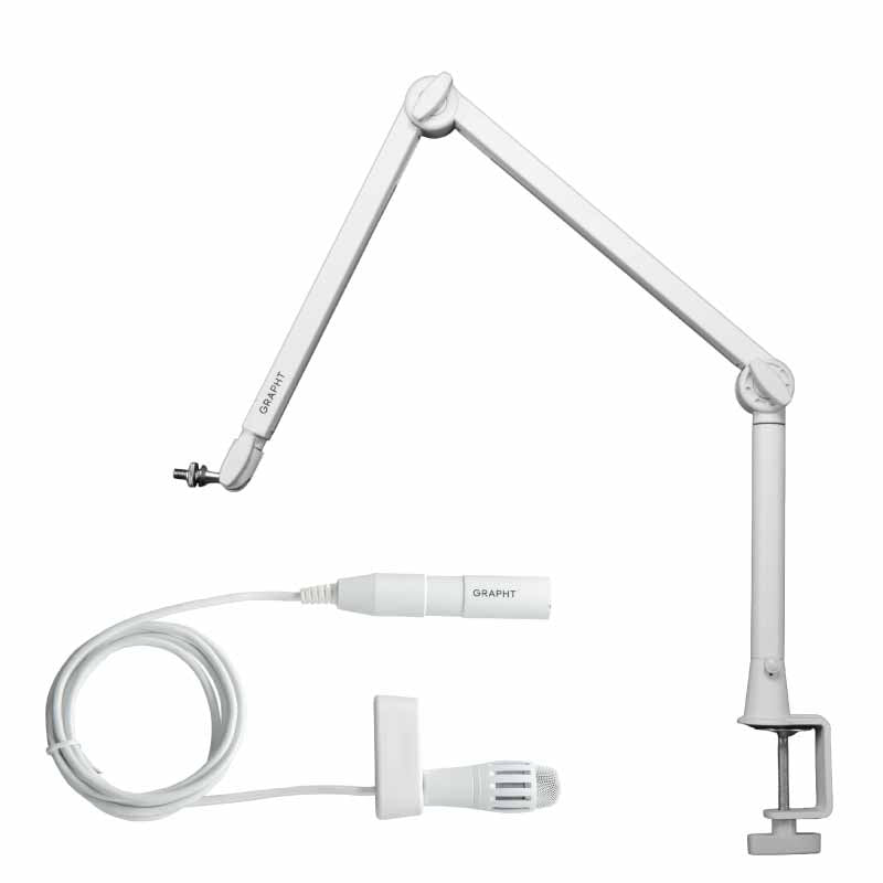【予約受付中】GRAPHT Over Monitor Microphone Arm (Black/Pure White)　マイクアーム thumbnail 14