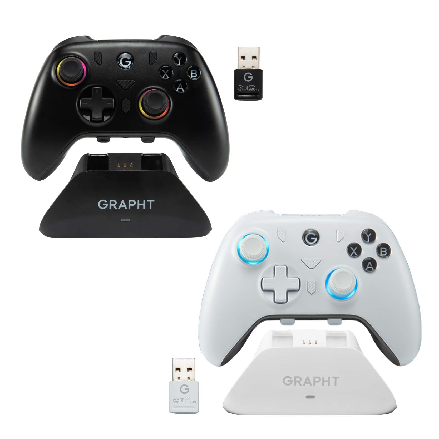 【予約受付中】GRAPHT Omni Plus クイックカスタム・ワイヤレス対応 軽量ゲームパッド【数量限定 充電ドック付き】 thumbnail 1