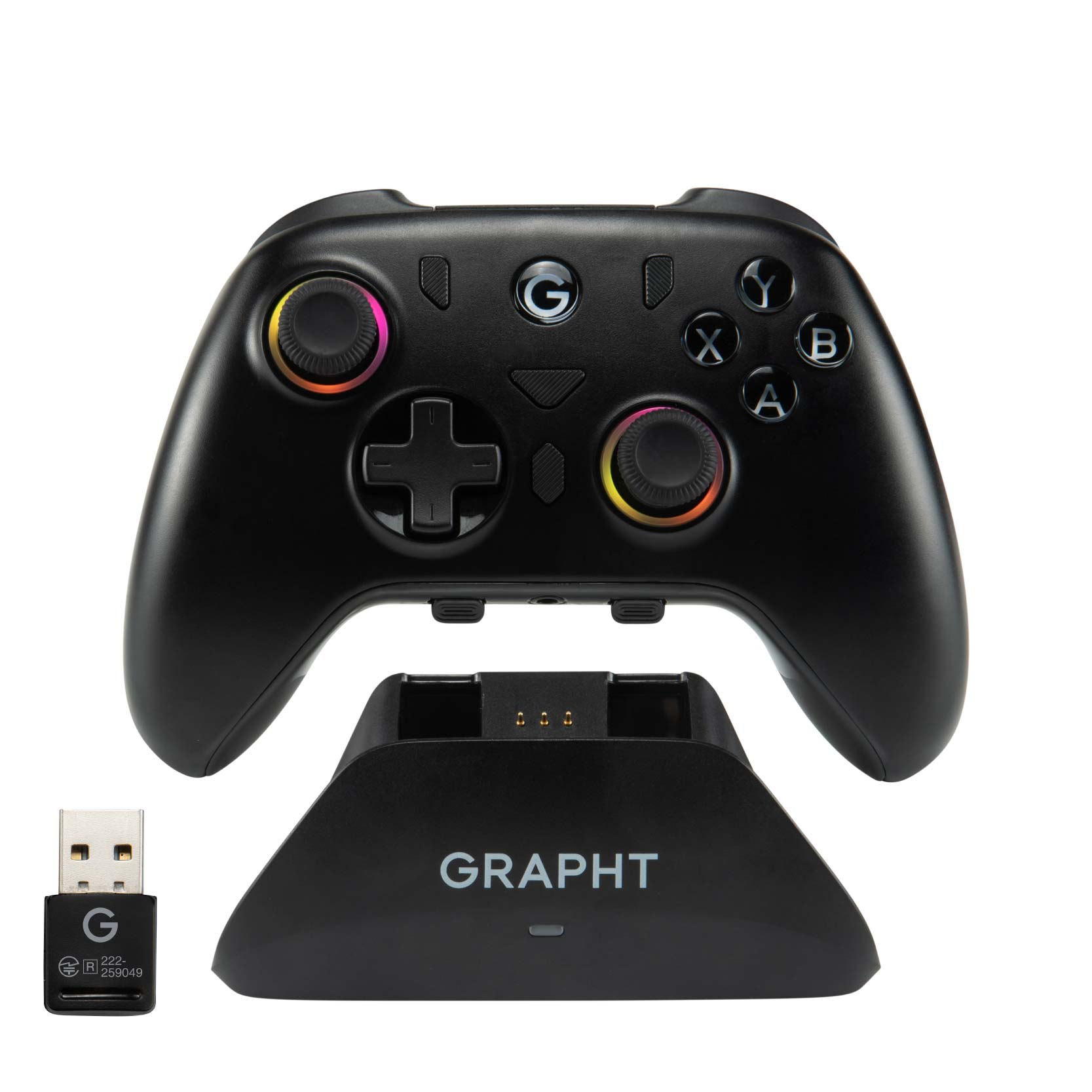 【予約受付中】GRAPHT Omni Plus クイックカスタム・ワイヤレス対応 軽量ゲームパッド【数量限定 充電ドック付き】 thumbnail 2