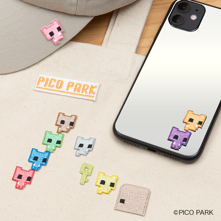 【予約受付中】【全11種】PICO PARK 刺繍ステッカー (PICO PARK タイトルロゴ/ピコキャット/カギ＆ドアセット) thumbnail 2