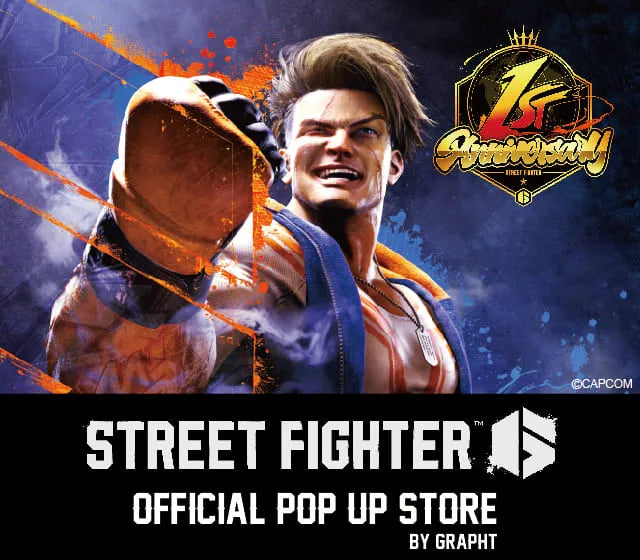 『STREET FIGHTER 6』発売1周年を記念したOFFICIAL POP UP STOREを開催 東京ソラマチ®にて6月12日(水)よりスタート